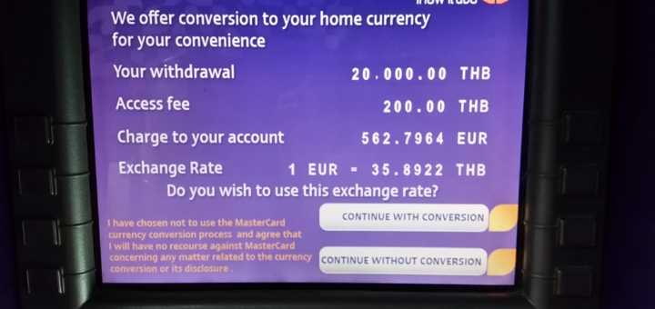 Geld Abheben In Thailand Achtung Bei Geldautomaten Und Wechselstuben Steuerratschlag Eu